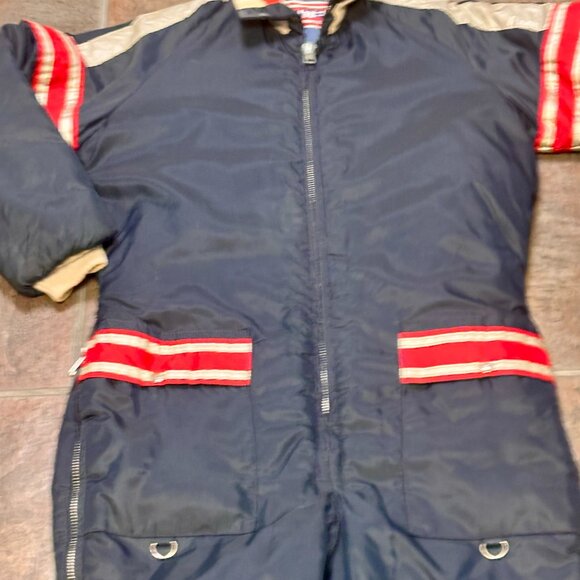 ~~Vintage UNITED PIONEER men's size S one piece snowmobile suit - Picture 3 of 6